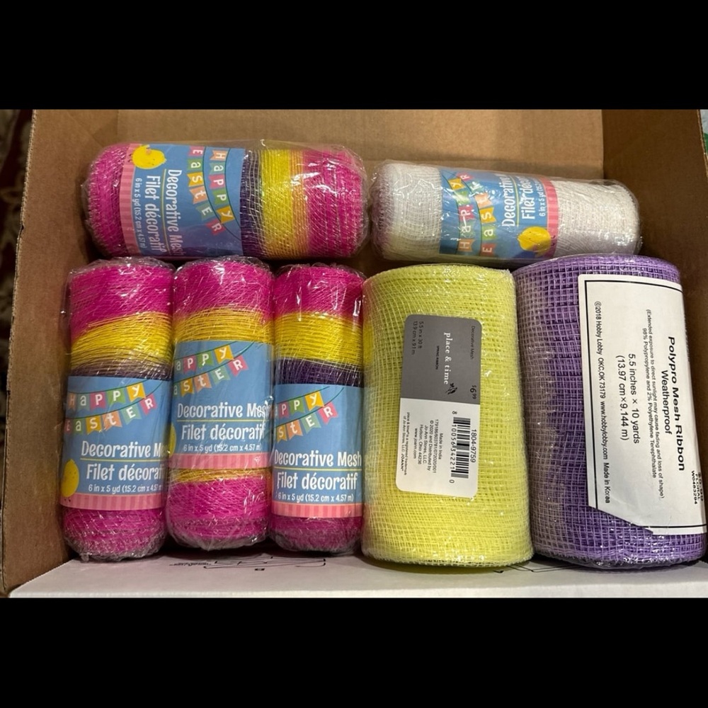 Spring color mesh